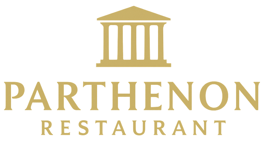 Traditional Greek logo of Parthenon Restaurant